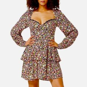 💘 NWT AFRM Modesto Floral Print Dress